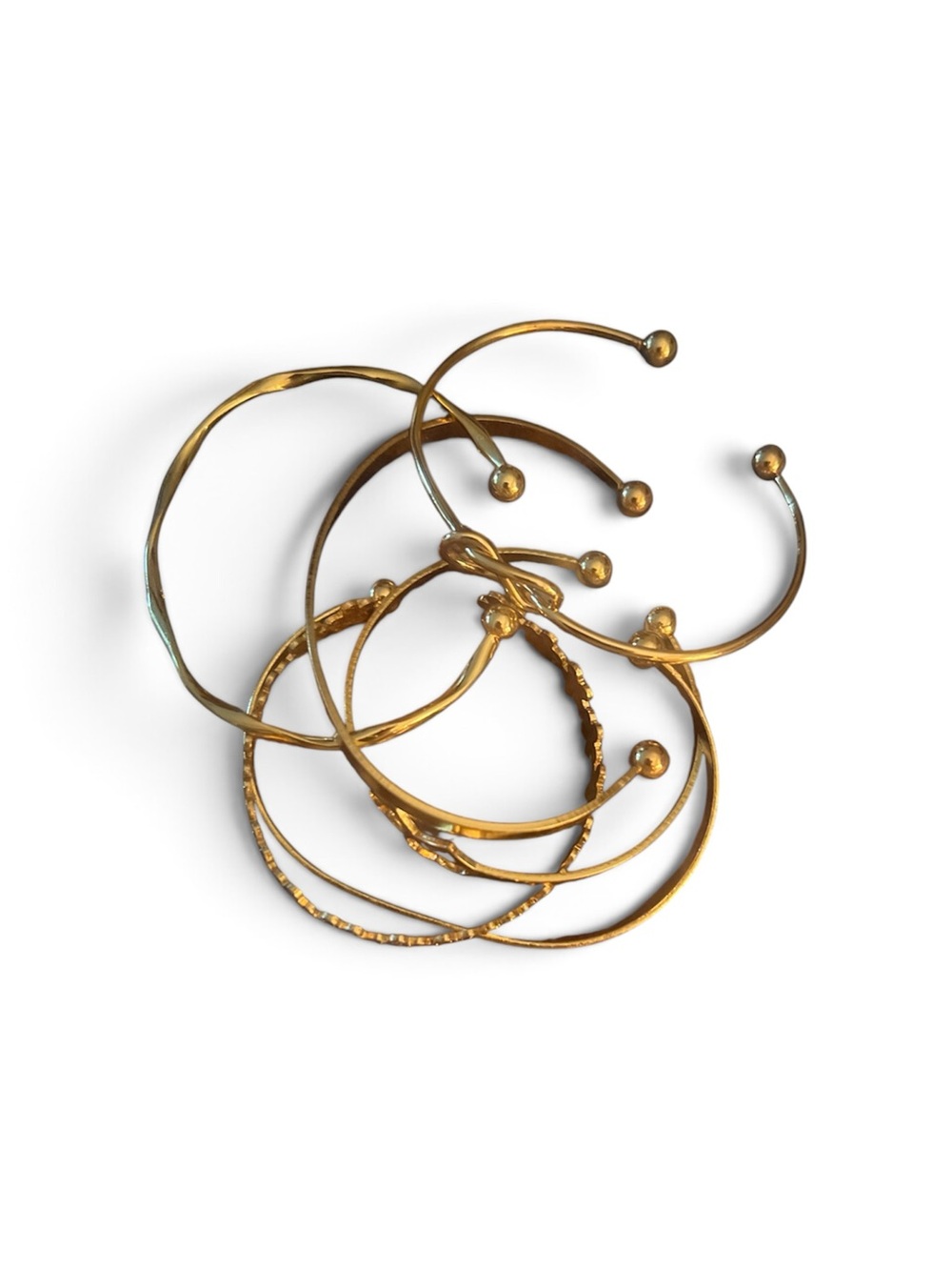 Stackable Bangle Bracelet Set (5)
